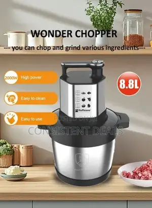 Hoffman 4 Speed 8l Multifunction Food Chopper