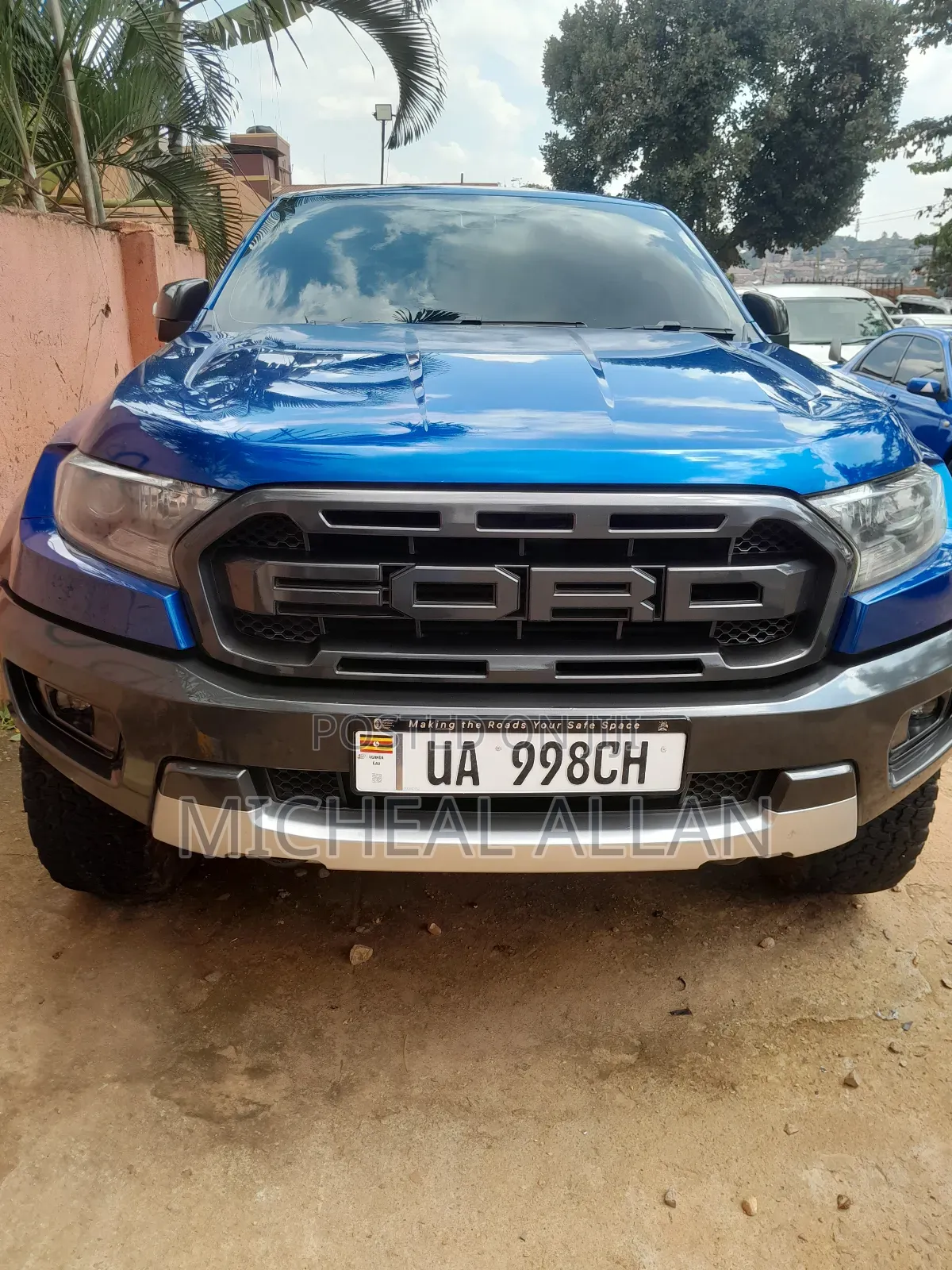 Ford Ranger Wildtrak 2018 Blue