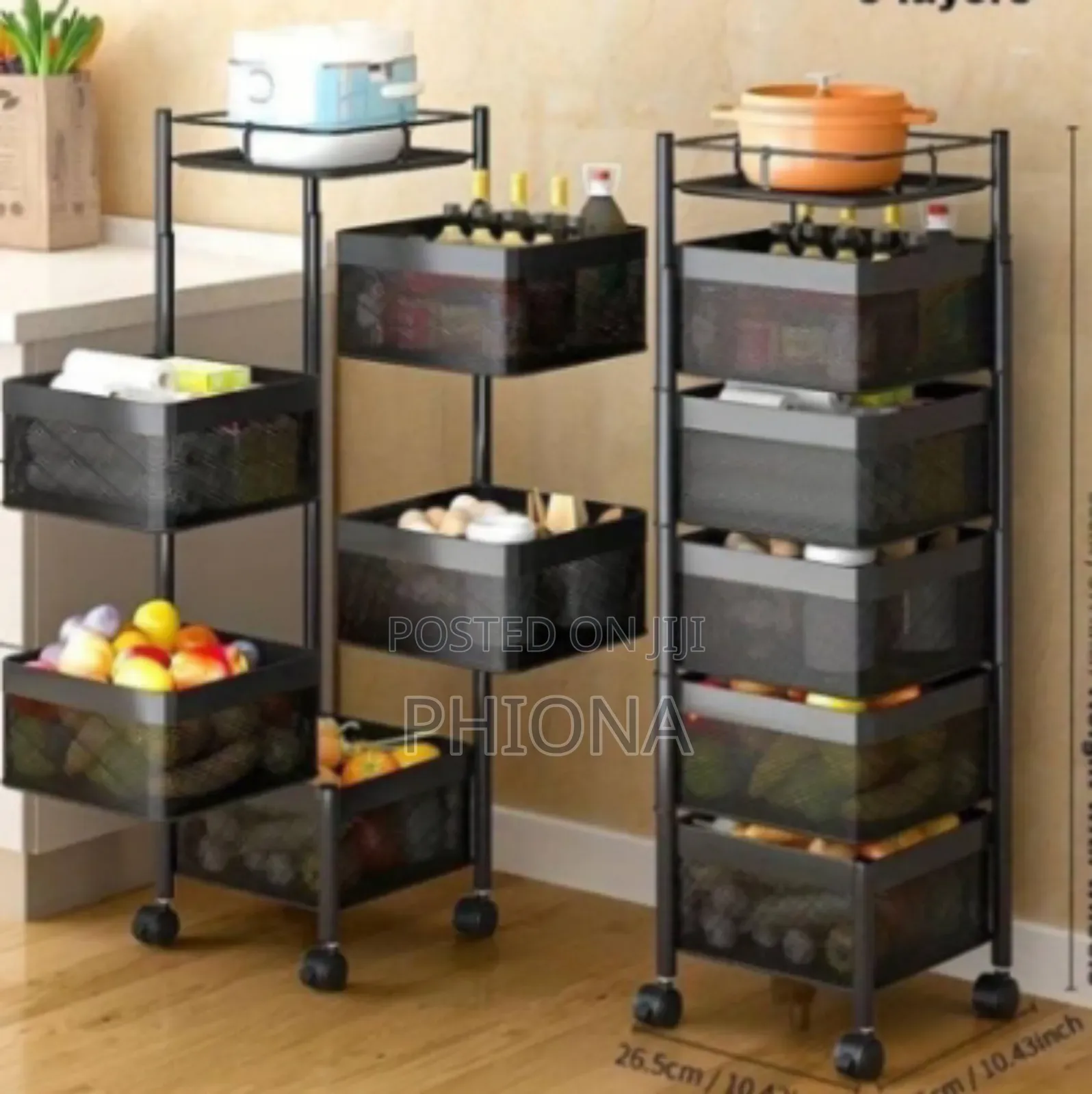 Fruit Rack With Five Layers