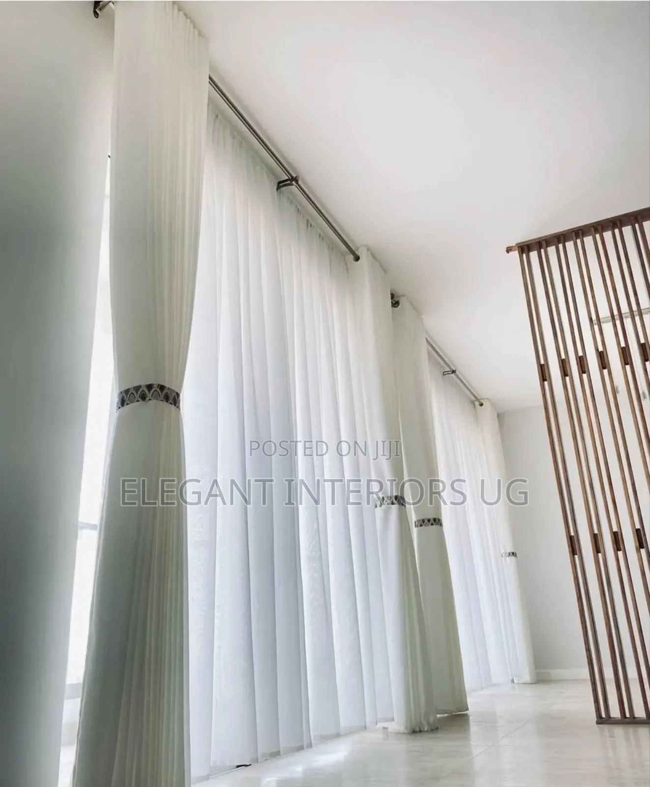 White Curtain Fabric at Cheap Price