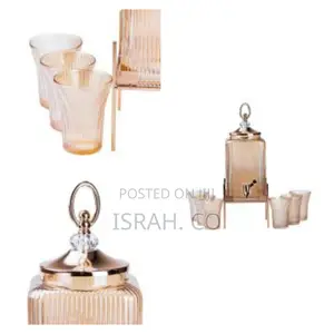 7 Pieces of Gold Juice Dispenser