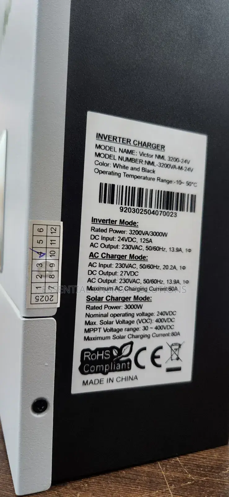 3200va /3000w 24v Hybride Solar Inverter