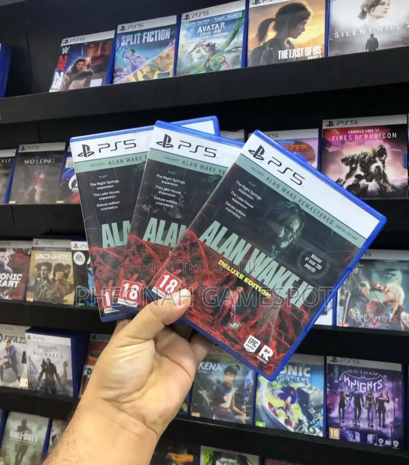 Alan Wake 2 Game Cd for Ps5