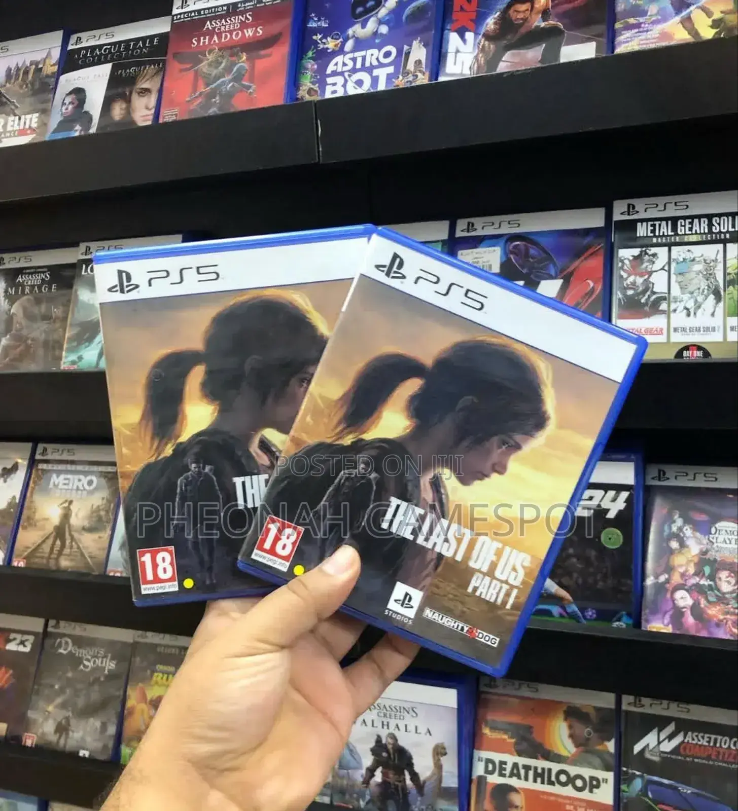 The Last of Us Part 1 Game Cd for Ps5