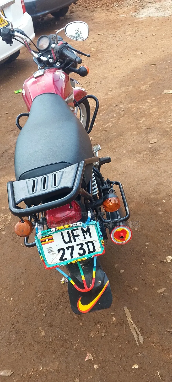 TVS HLX 125 2022 Red