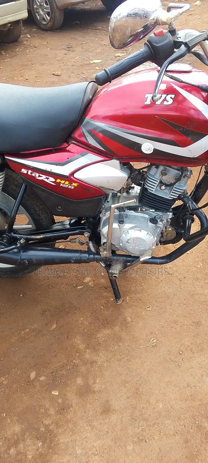 TVS HLX 125 2022 Red