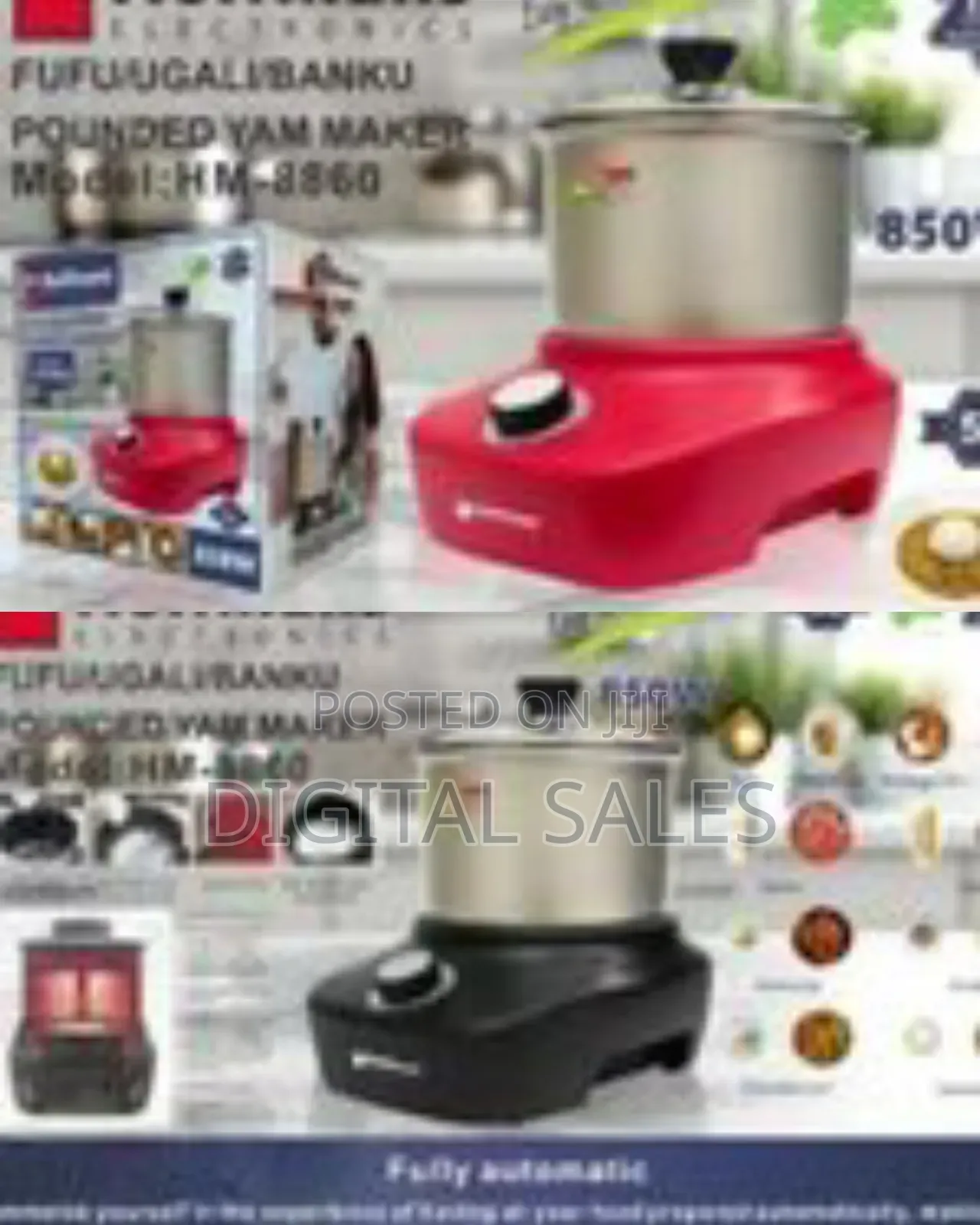 Automatic Electric Stainless Steel 5l Food Processor Blender Fufu
