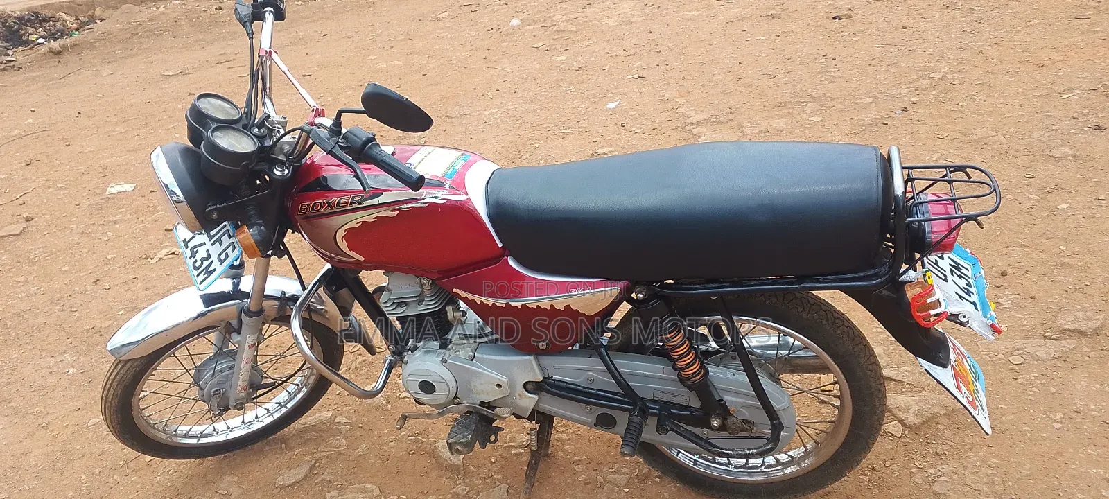 Bajaj Boxer 100 2022 Red