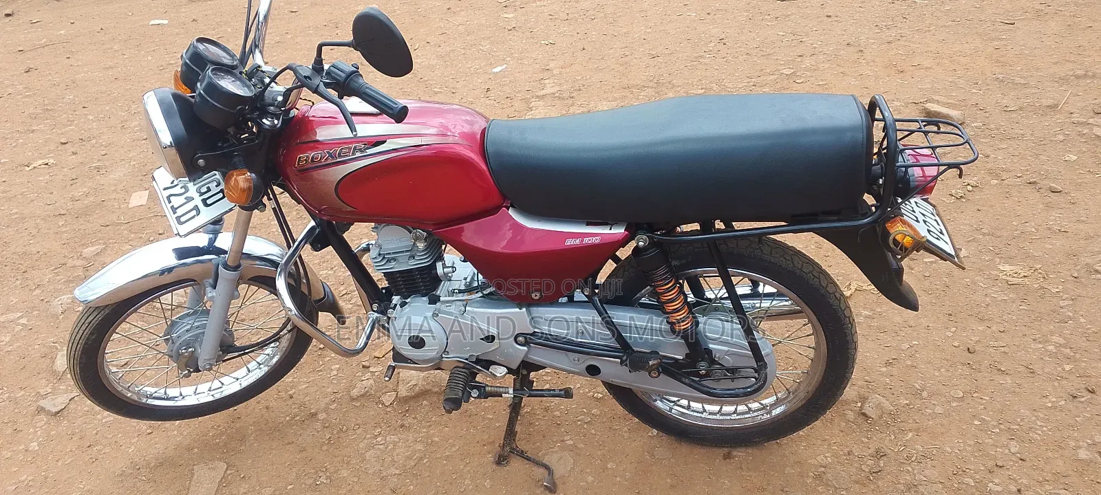 Bajaj Boxer 100 2024 Red