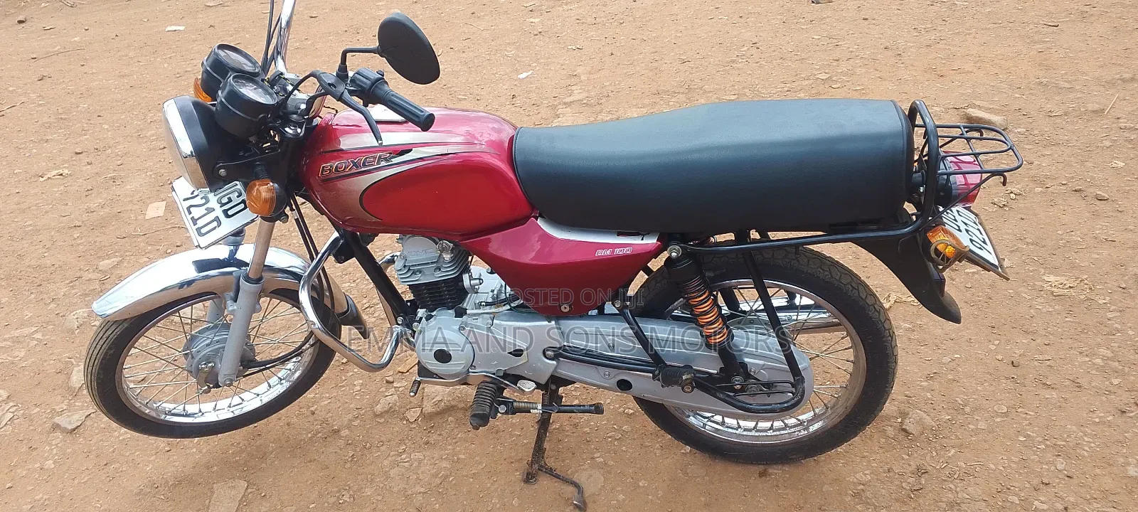 Bajaj Boxer 100 2024 Red