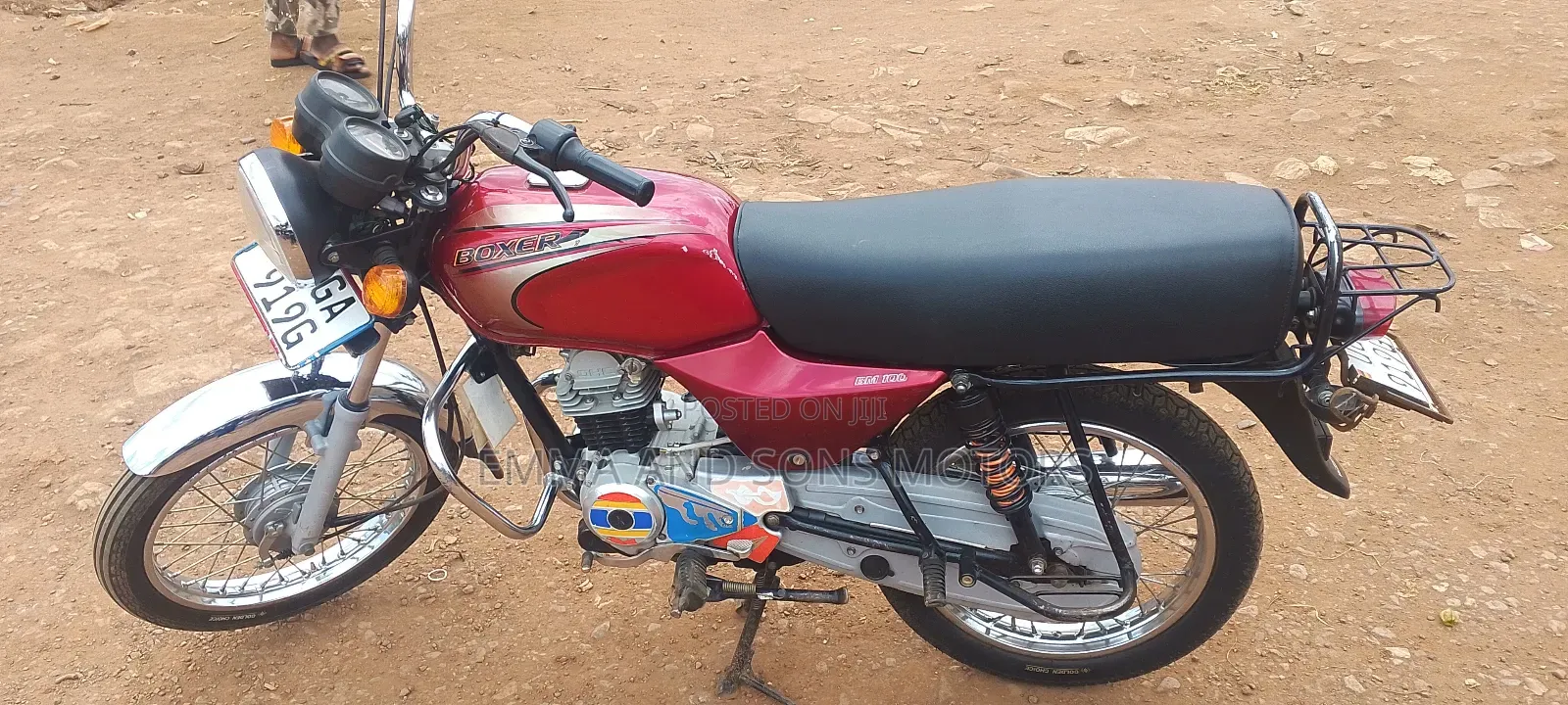 Bajaj Boxer 100 2024 Red
