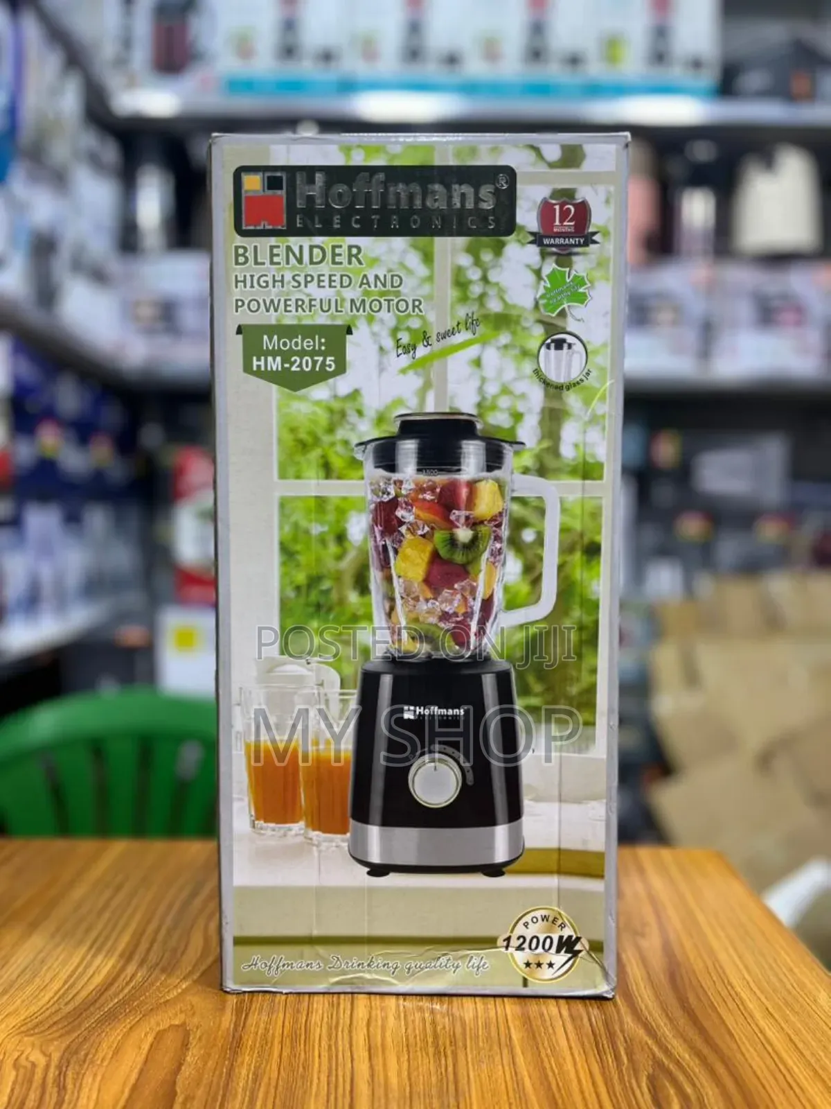 Hoffman Glass Blender