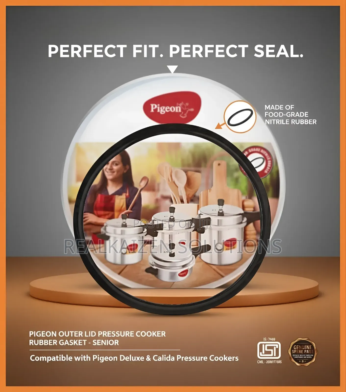Pigeon Senior Aluminum Pressure Cooker Rubber Gasket 27cm