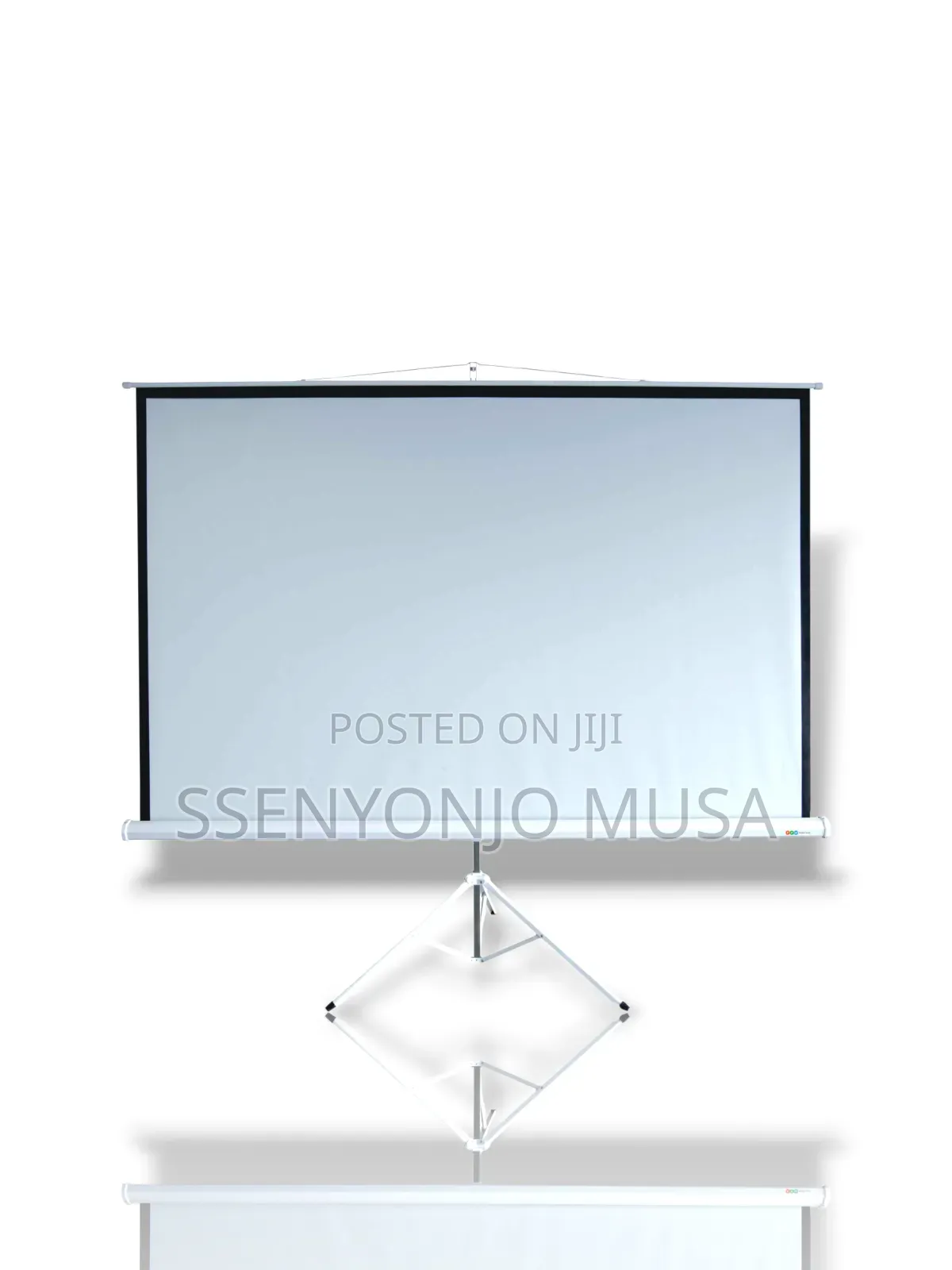 Nobo Manual Projector Screen With Tripod Stand, 200x200mm, White