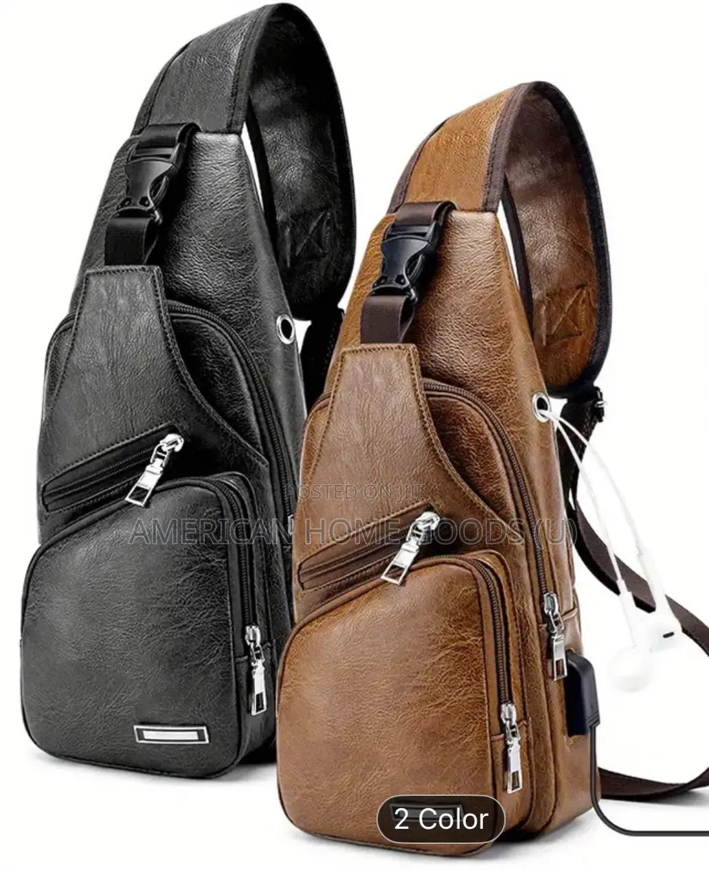 Men's Sling Bag, Business Shoulder Backpacks Campus Travel Crossbody