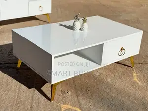 Centre Tables/White Wooden Center Table/Center Tables/Centre/Table