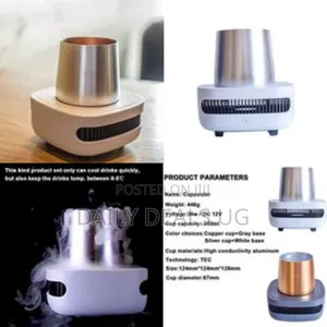 Instant Beverage Fast Heating Cup Cooler Smart Holder Usb Refrigerator