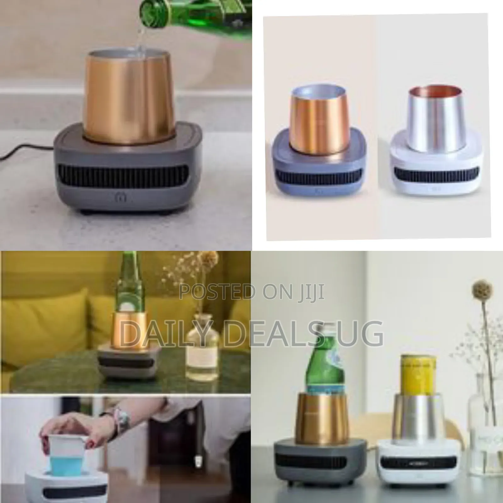 Instant Beverage Fast Heating Cup Cooler Smart Holder Usb Refrigerator