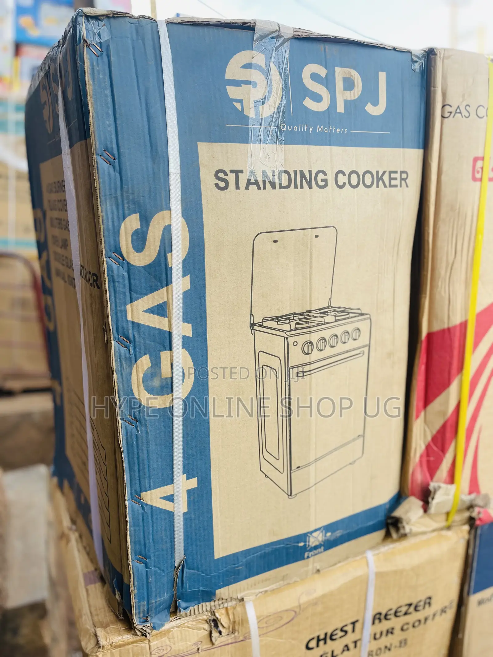 SPJ Brandnew Free Standing Full Gas Cooker