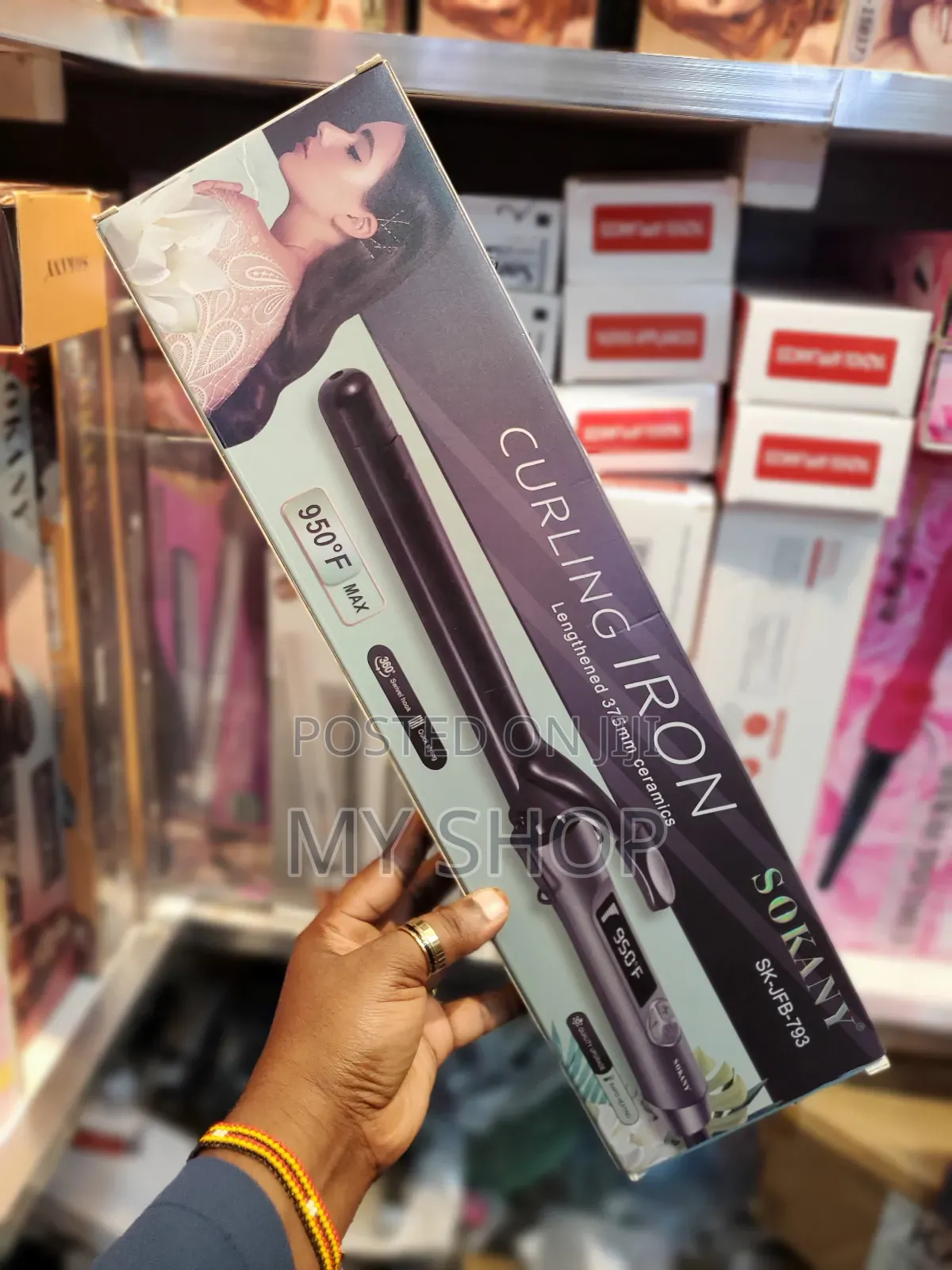 Hair Curling Iron (Sokany793)