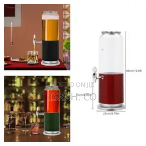 3l Led Rechargeable Beer Dispenser Tower