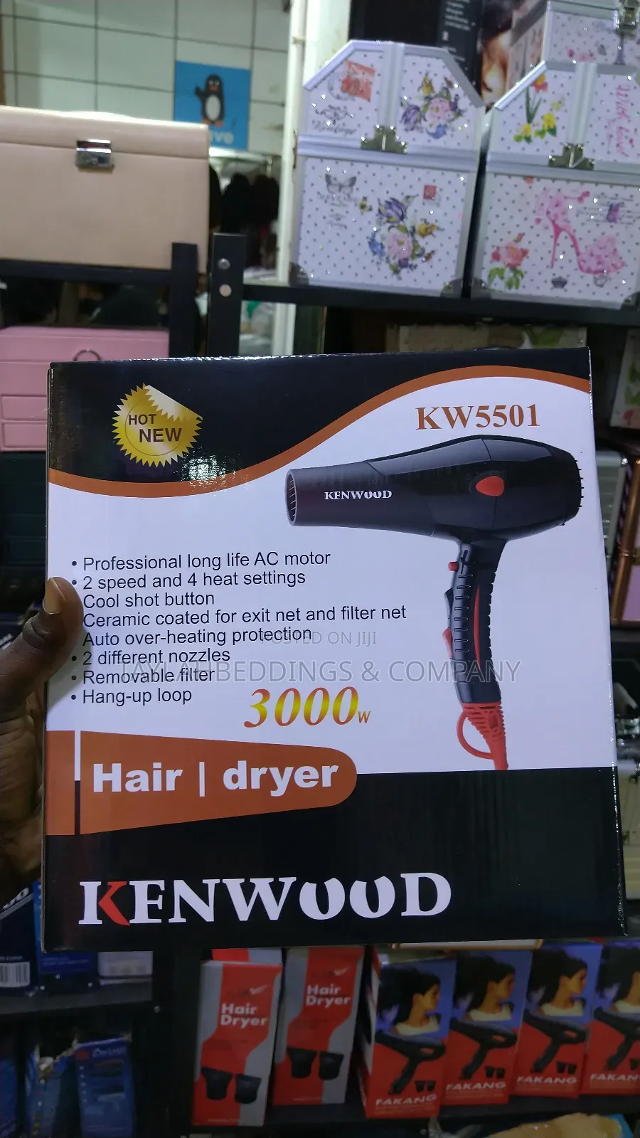 Kenwood Professional Hair Dryer Ultra-Quiet 3000w
