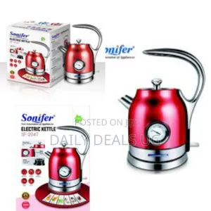 Sonifer 1.8litre Fast Heating Temperature Adjustable Electric Kettle