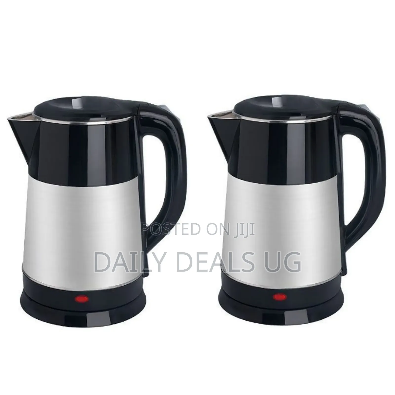 2 Litre Electric Cordless Kettle - Silver