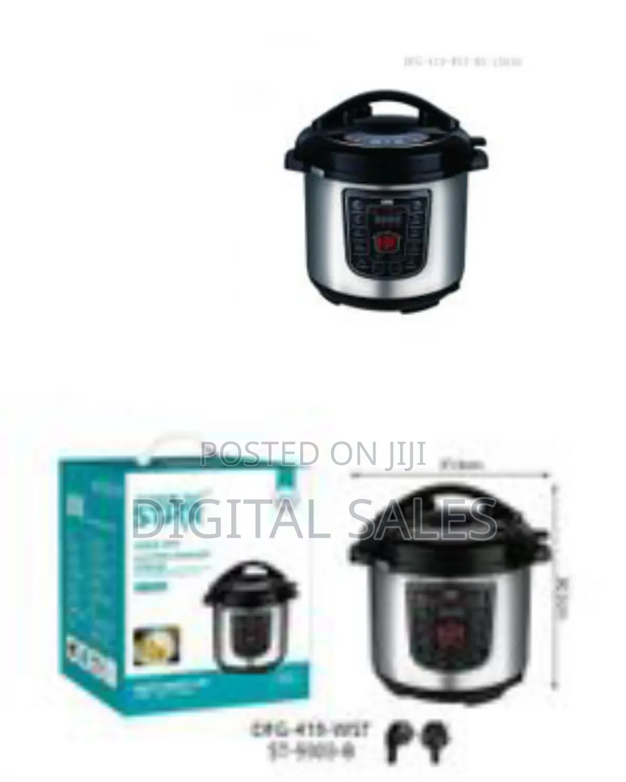 Winningstar 6l Electric Pressure Cooker Pot Rice Cooker Steamer