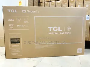 TCL 50" Qled HDR Smart Google Tv | Bluetooth | Free to Air Channels