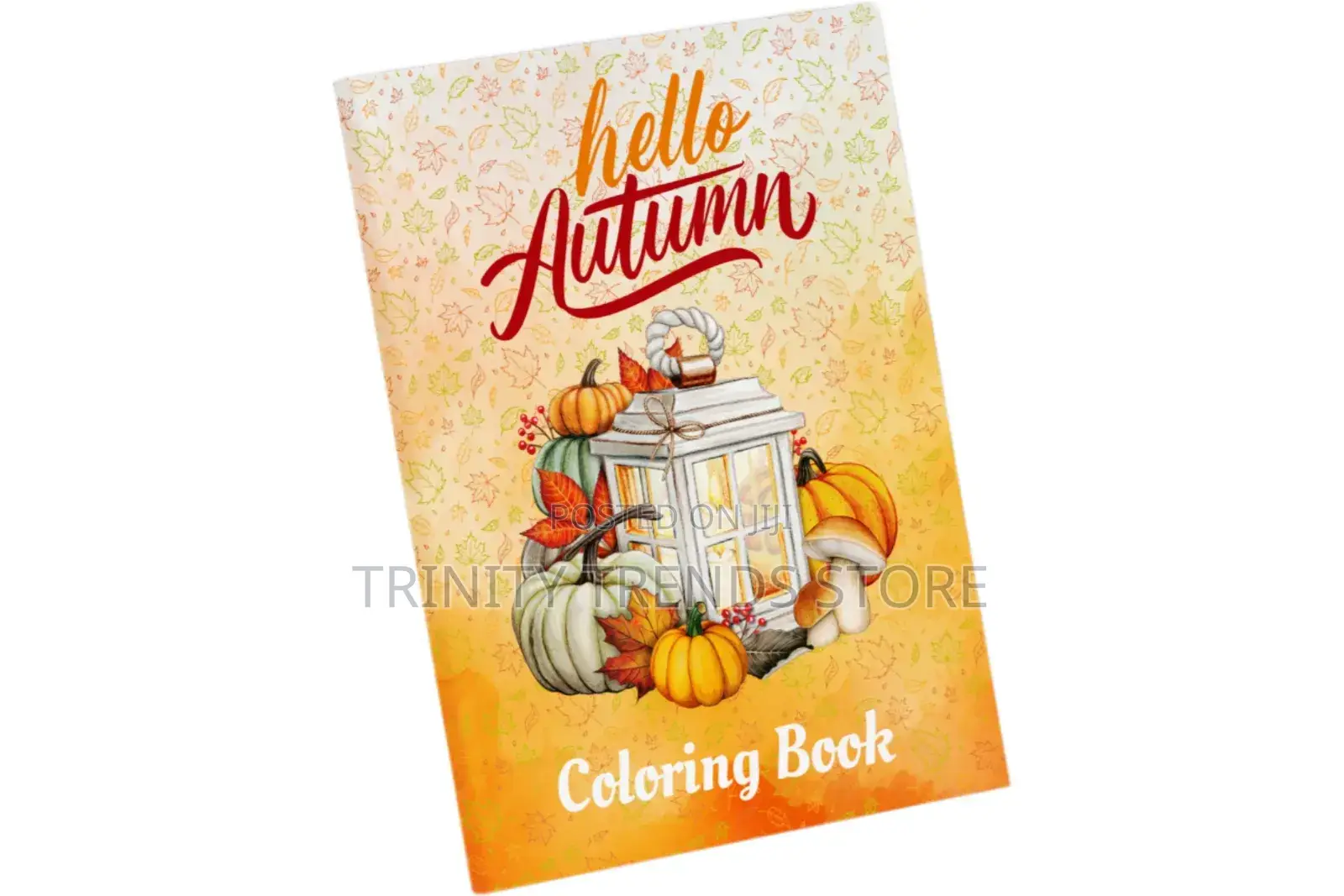 Autumn Coloring Book for Adults and Kids