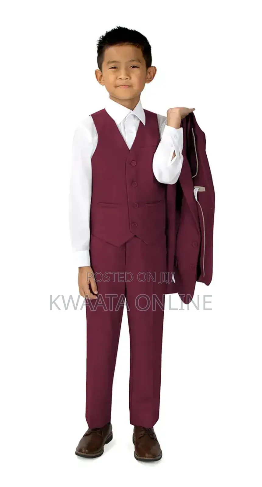 Boys' Slim Fit Suit 3-Piece Set, Complete, 38 to 64