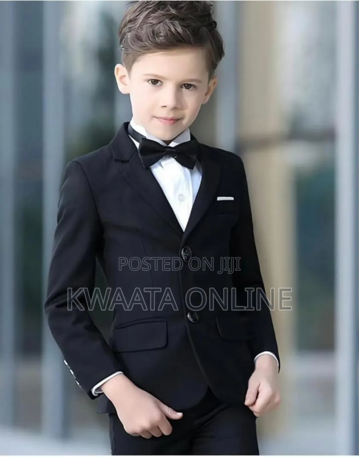 Boys' Slim Fit Suit 3-Piece Set, Complete, 38 to 64