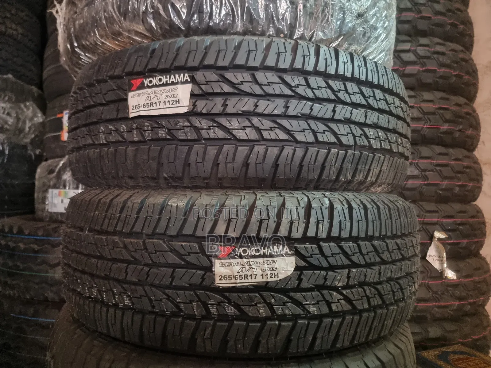 265/65r17 Yokohama Japan.