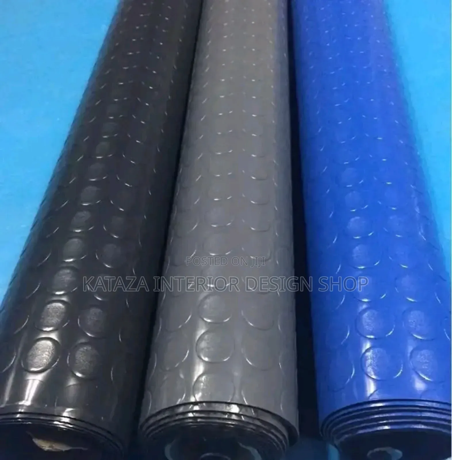 Rubber Coin Tile Carpet