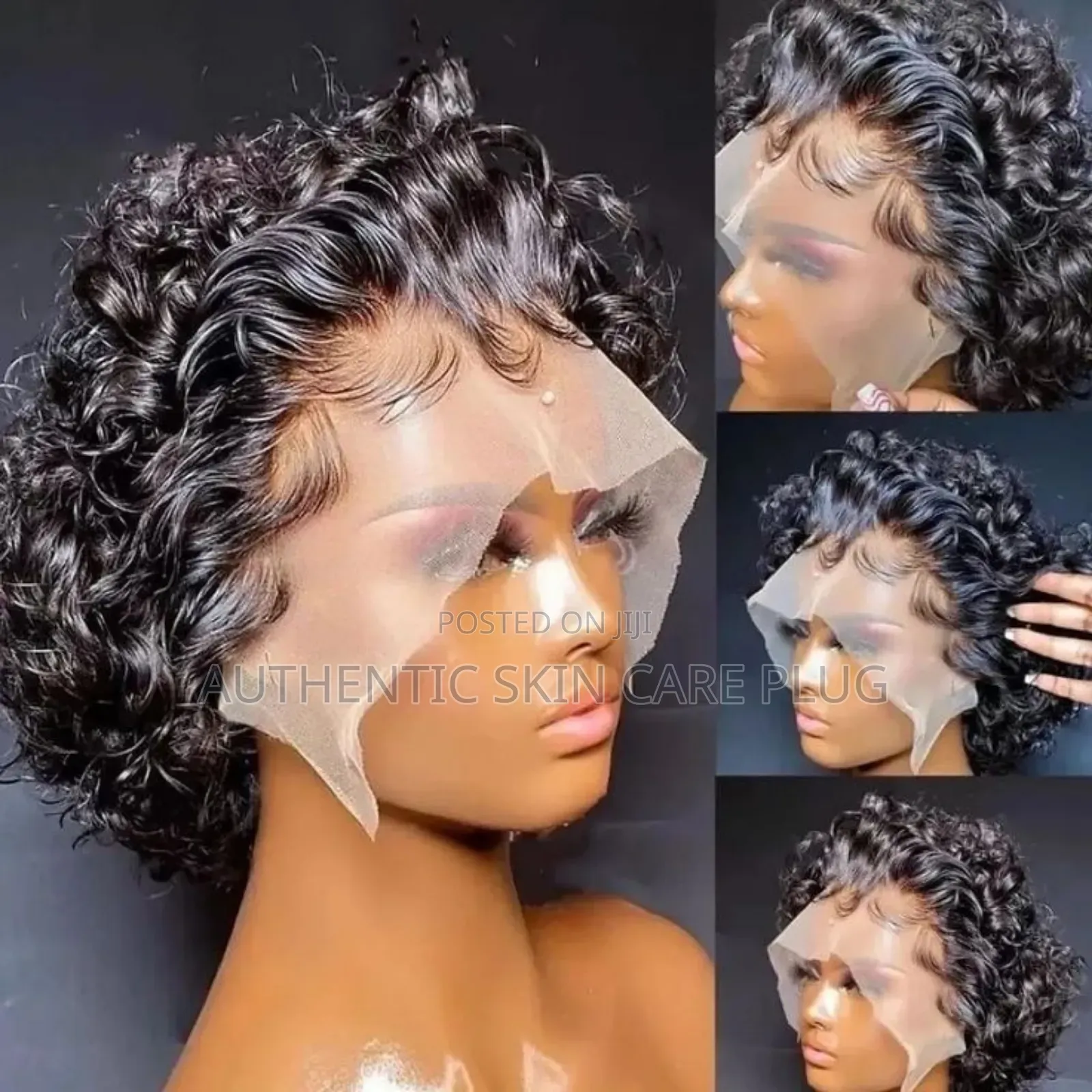 12a Burmese Curly 4*4 Lace Frontal Human Hair Wig Curls