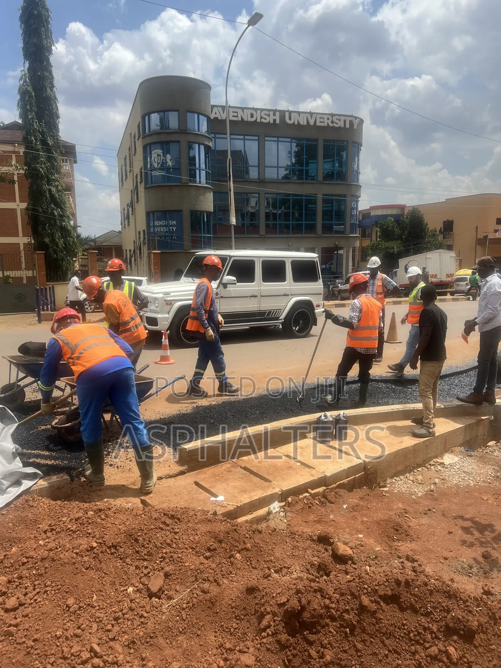 Walk Way Asphalting Services in Kampala
