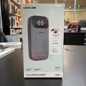 Green Lion Flex Power Jumper and Power Bank 10000mah