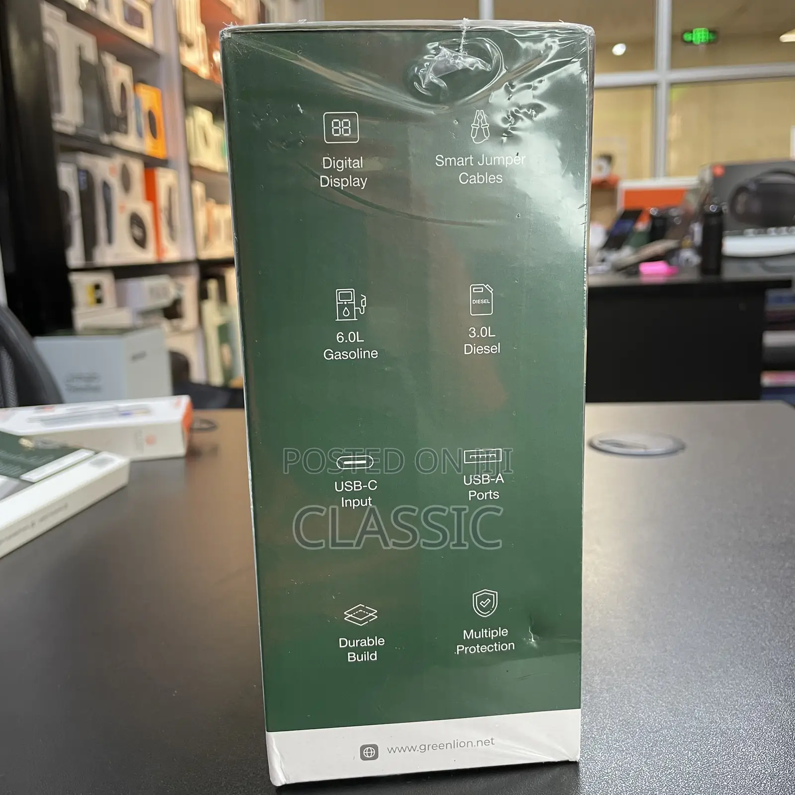 Green Lion Flex Power Jumper and Power Bank 10000mah