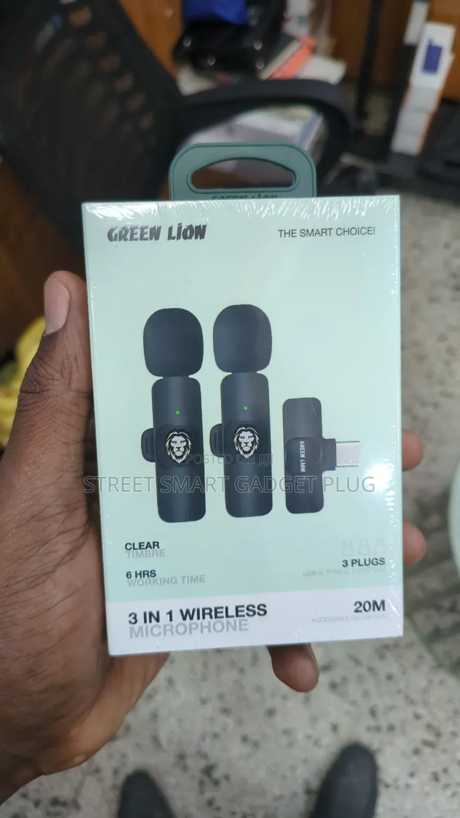Green Lion 3in1 Wireless Microphone
