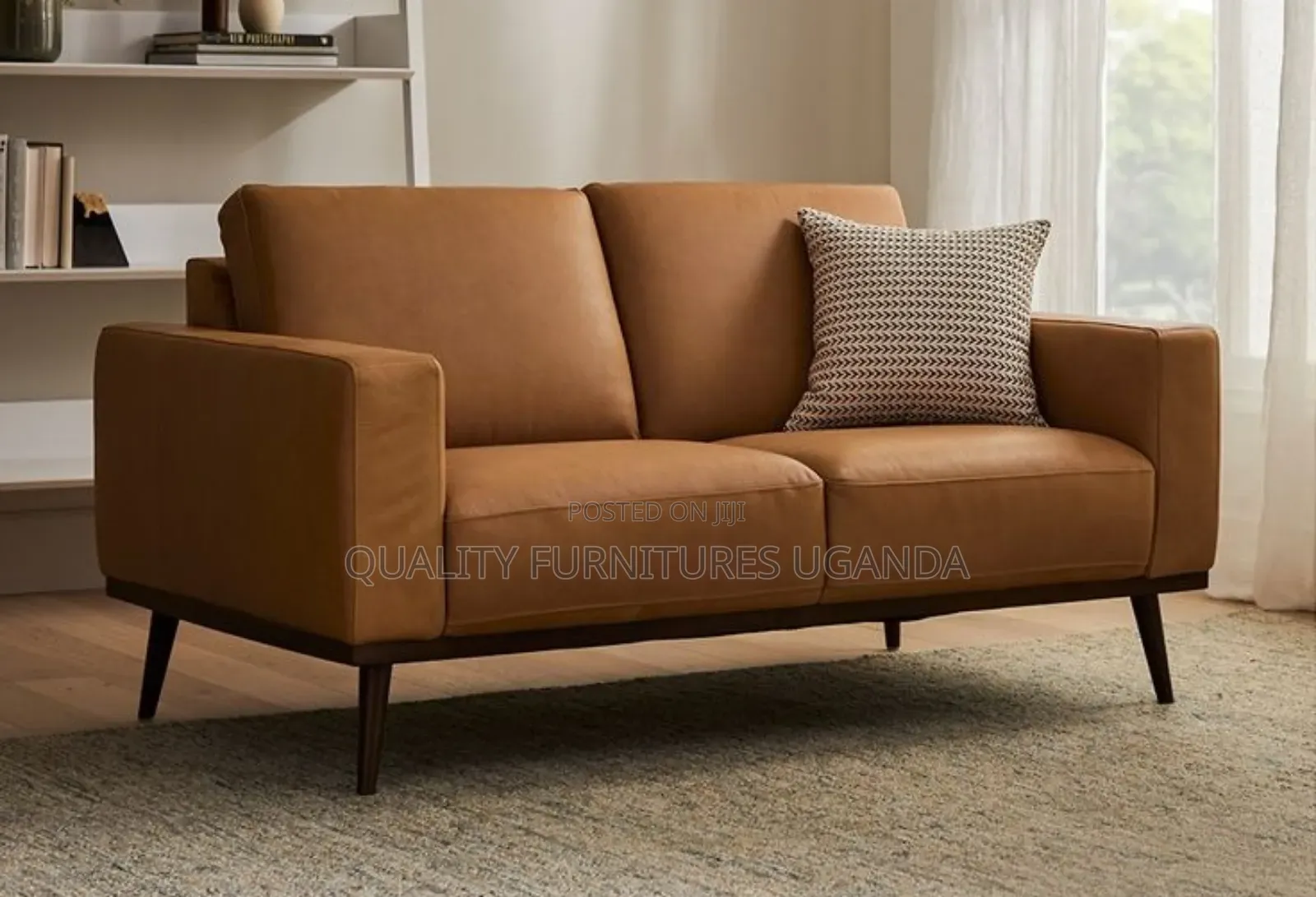 Brown  Colored 3 Seater