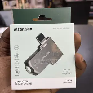 Green Lion 2-in-1 Otg Usb-C Flash Drive 128gb (Usb 3.0)