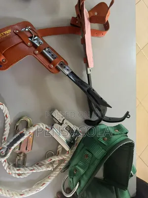 Pole Climbers With Heavy Duty Belt
