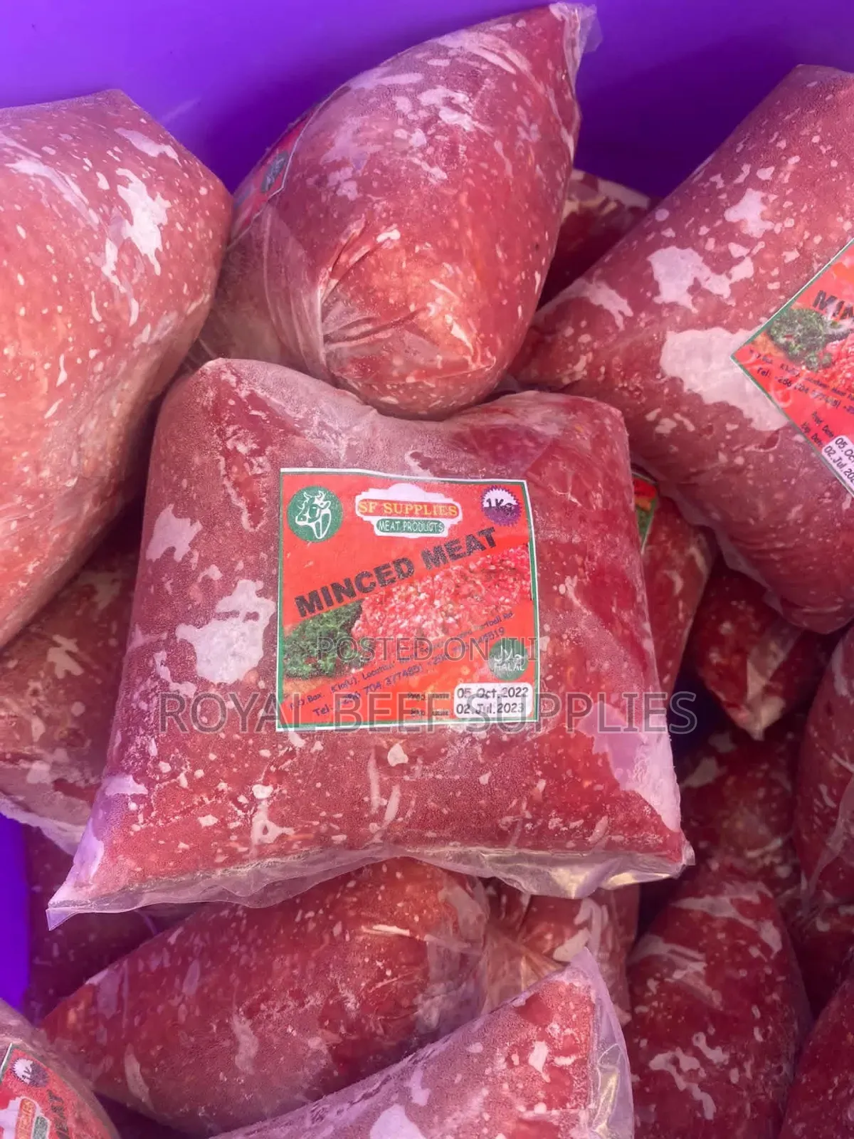 Beef Topside and Minced Meat