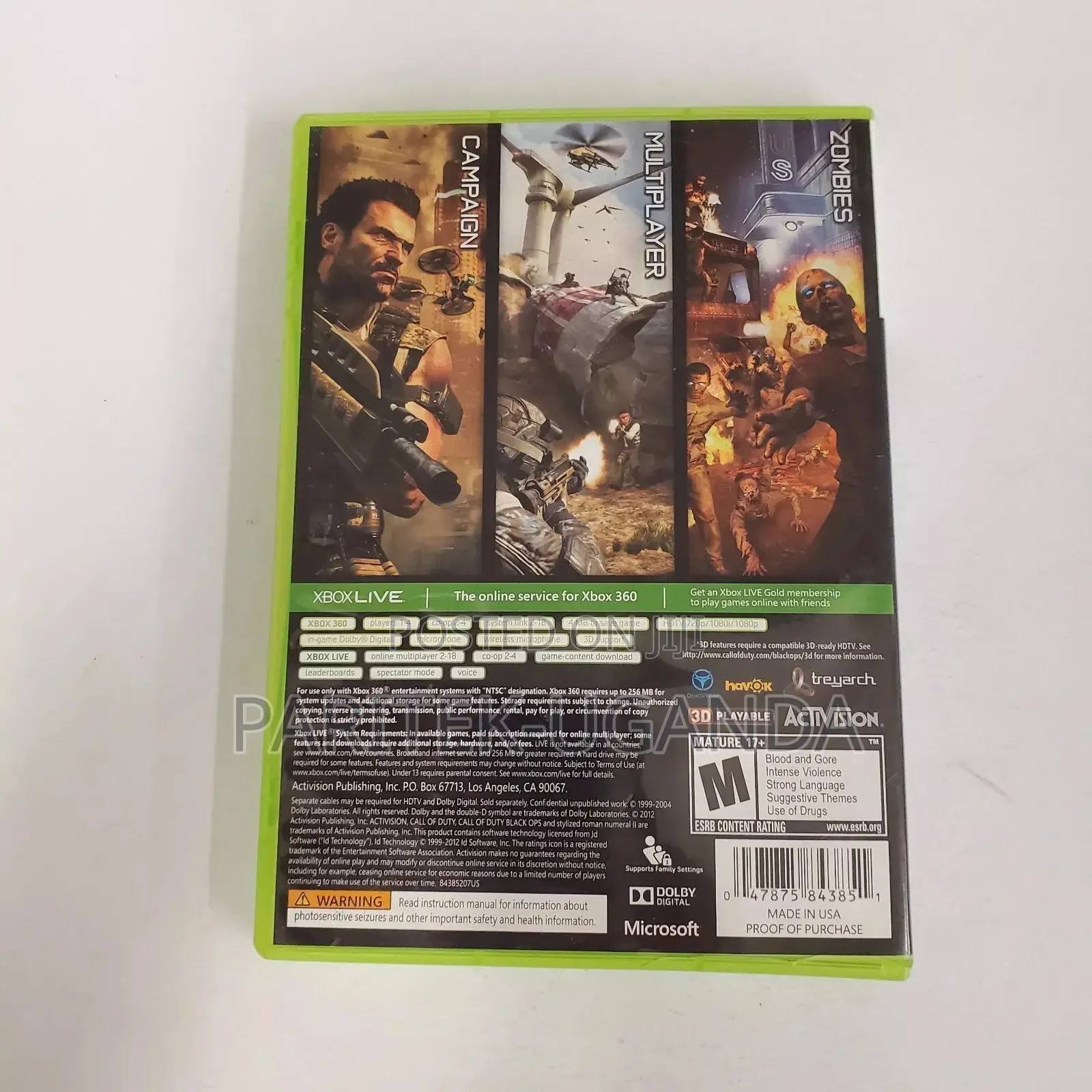 Call of Duty Black Ops 2 Xbox 360 Used
