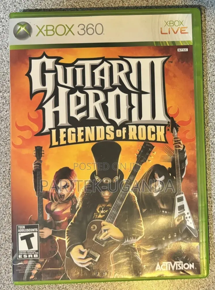 Guitar Hero 3 Legends of Rock Xbox 360 Used