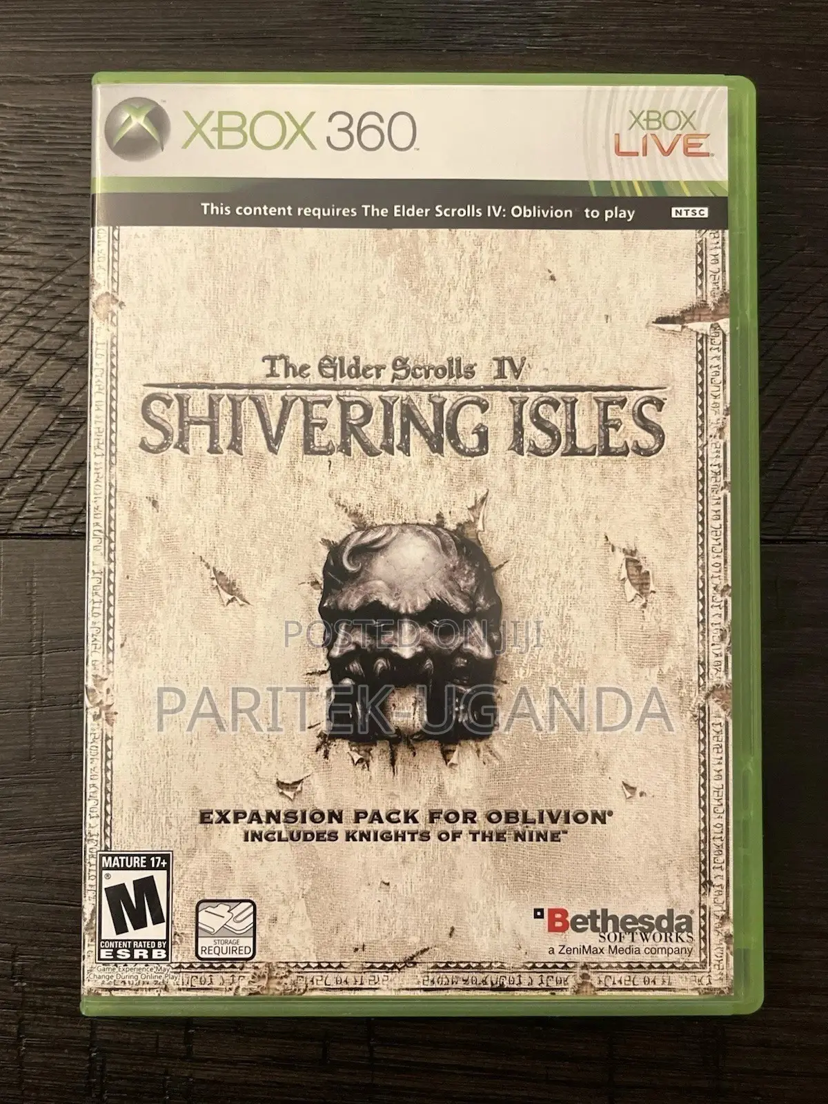 The Elder Scrolls 4 Shivering Isles Xbox 360 Used