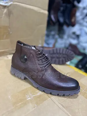 Louis Vuitton Gentle Casual Authentic Genuine Leather Men’S Boots