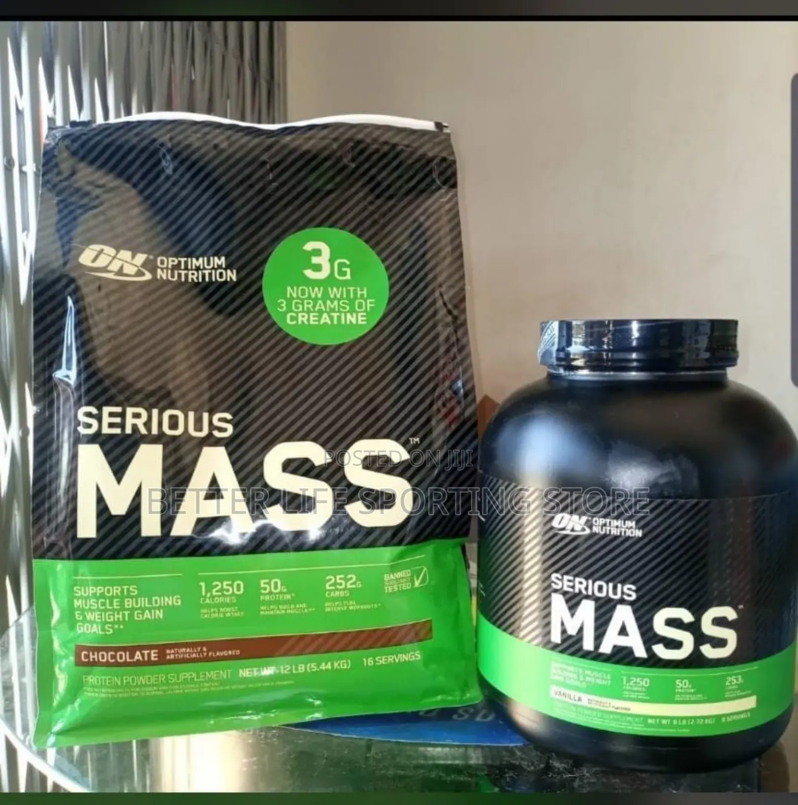 Serious Mass Gainer 5.4 Kgs(12 Lb) Supplement Mass Gainer