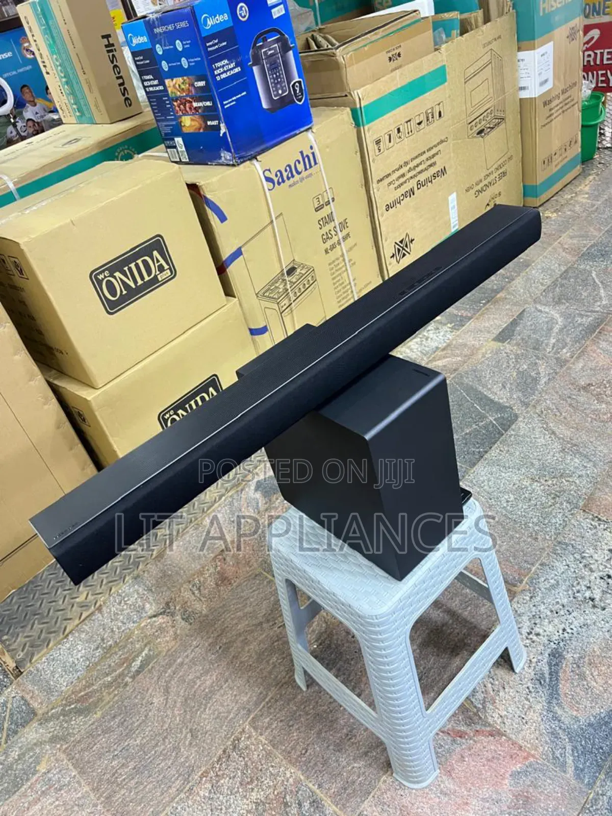 Hisense 3.1channel Soundbar Hs3100, 480w With 5years Warranty.